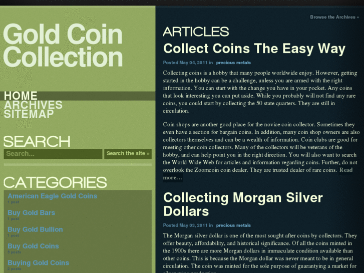 www.goldcoincollection.org