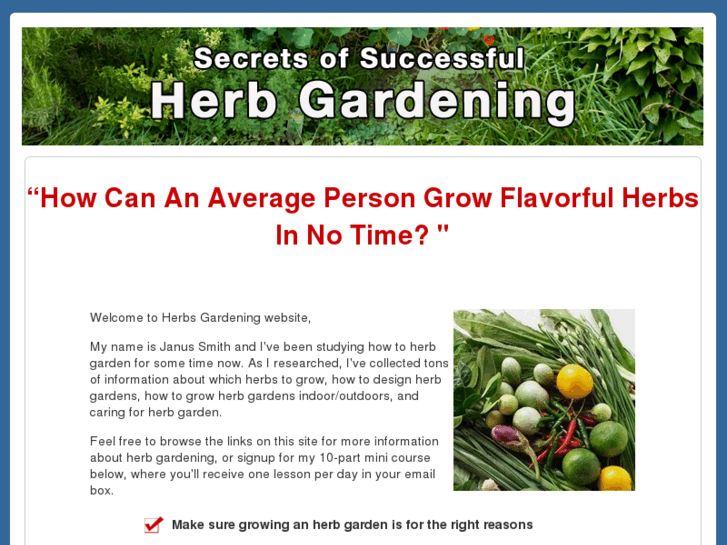 www.herbs-gardening.net