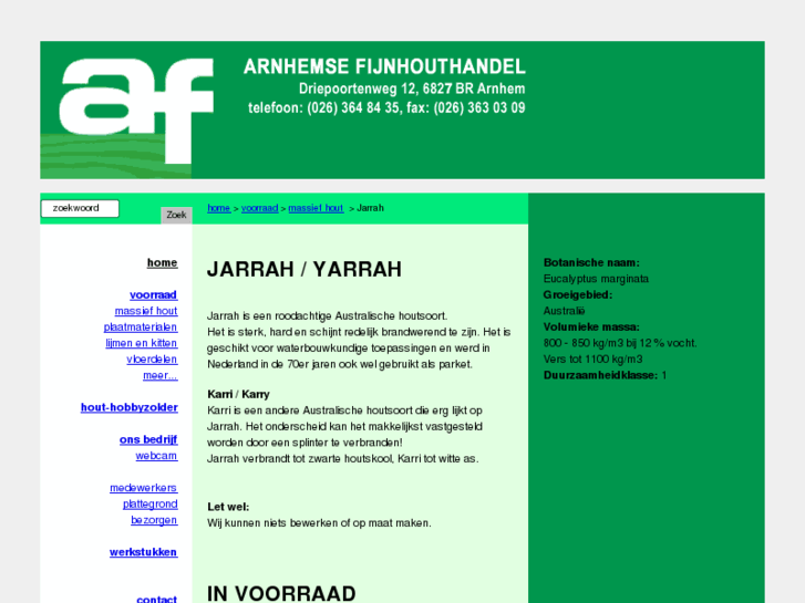 www.jarrah.nl