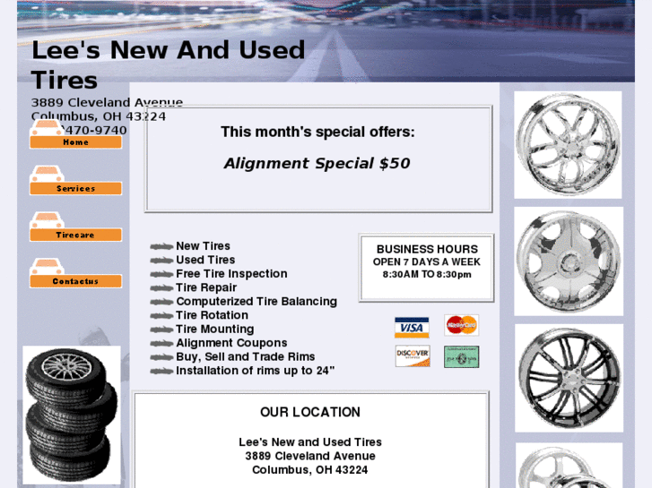 www.leesnewandusedtires.com