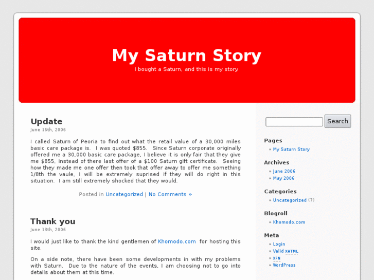 www.mysaturnstory.com