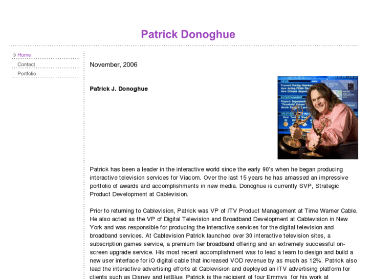 www.patrickdonoghue.net