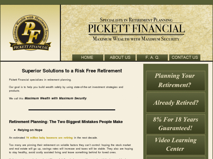 www.pickettfinancial.net