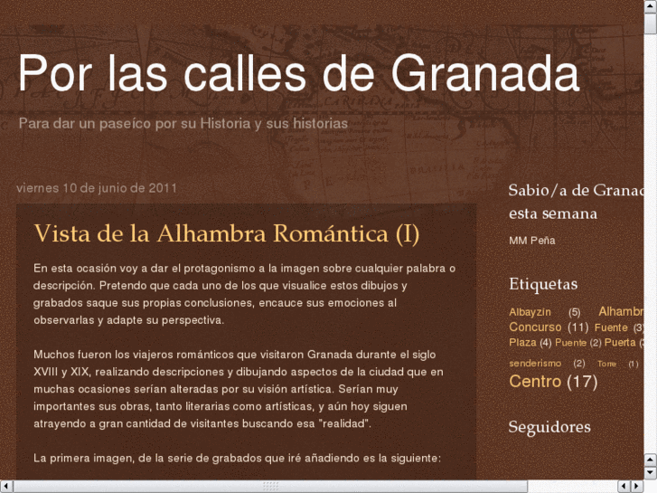 www.porlascallesdegranada.com