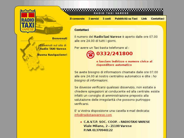 www.radiotaxivarese.com