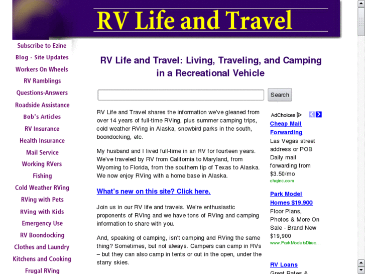 www.rvlifeandtravel.biz