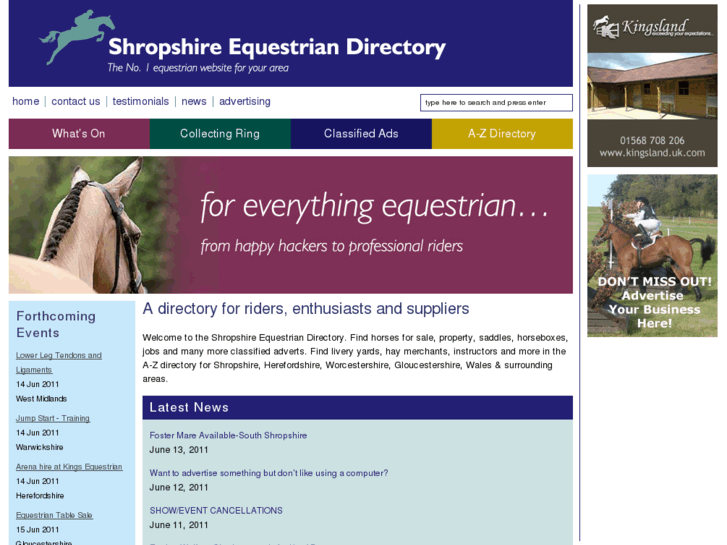 www.shropshireequestrian.com