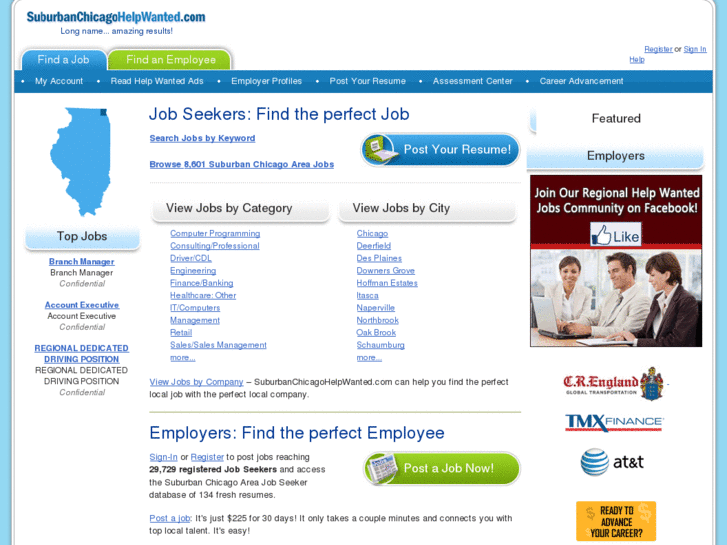 www.suburbanchicagohelpwanted.com