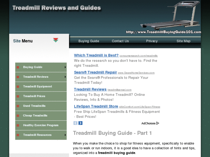 www.treadmillbuyingguide101.com