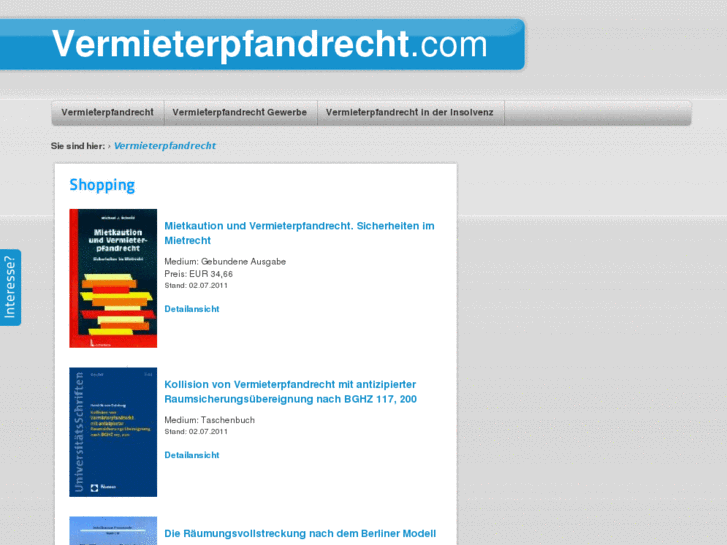 www.vermieterpfandrecht.com