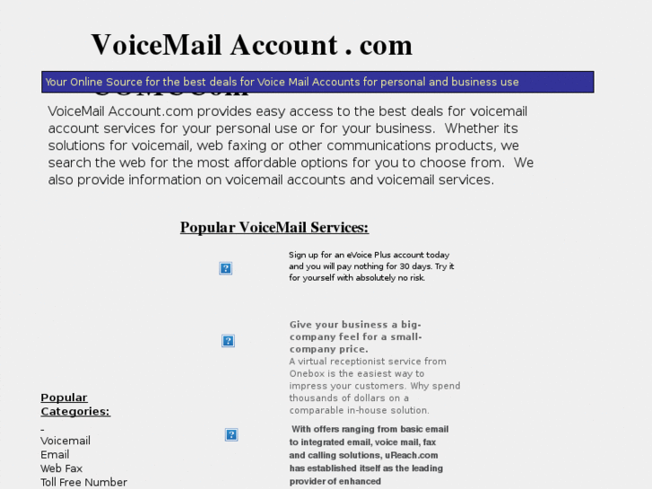 www.voicemailaccount.com