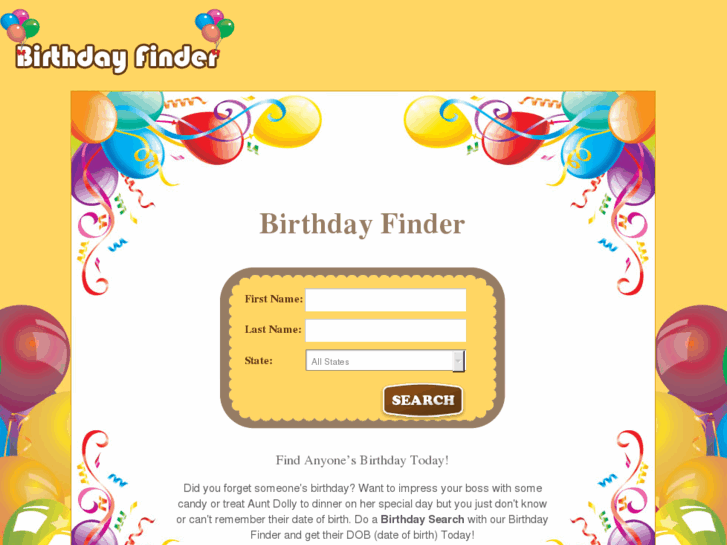 www.birthday-finder.com