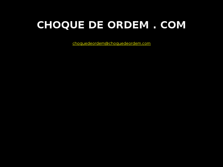 www.choquedeordem.com