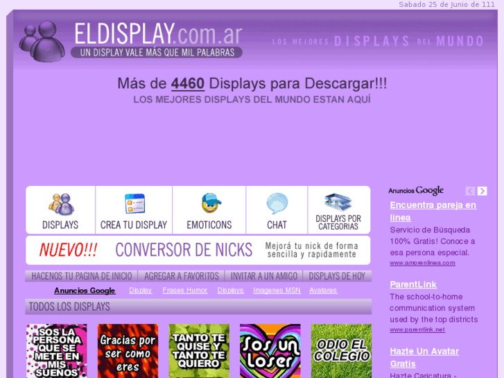 www.eldisplay.com.ar