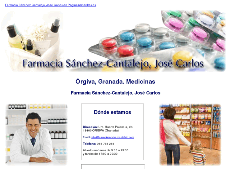 www.farmaciasanchezcantalejo.com