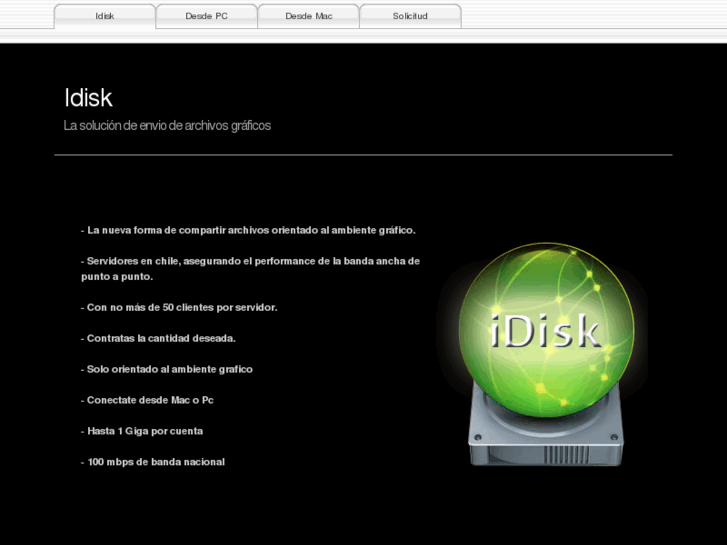 www.idisk.cl