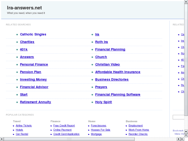 www.ira-answers.net