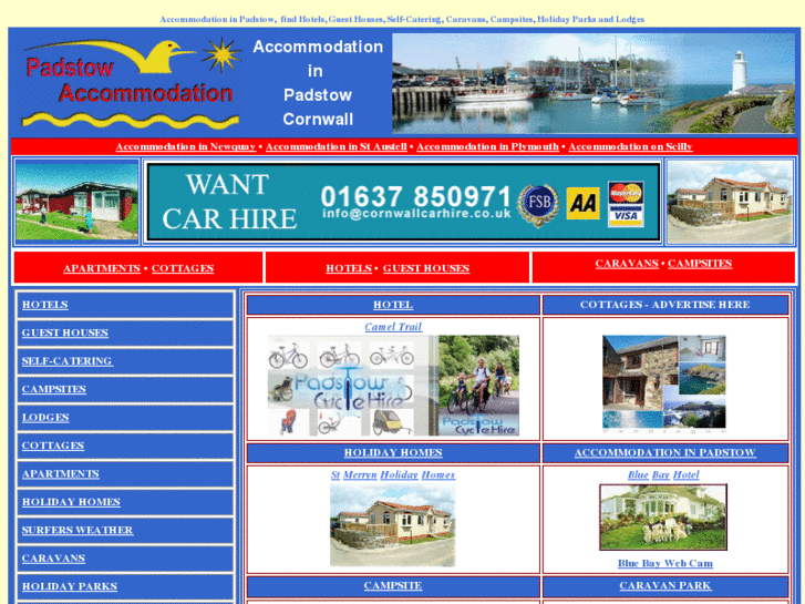www.padstowaccommodation.com