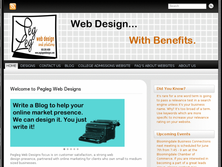 www.peglegwebdesigns.com