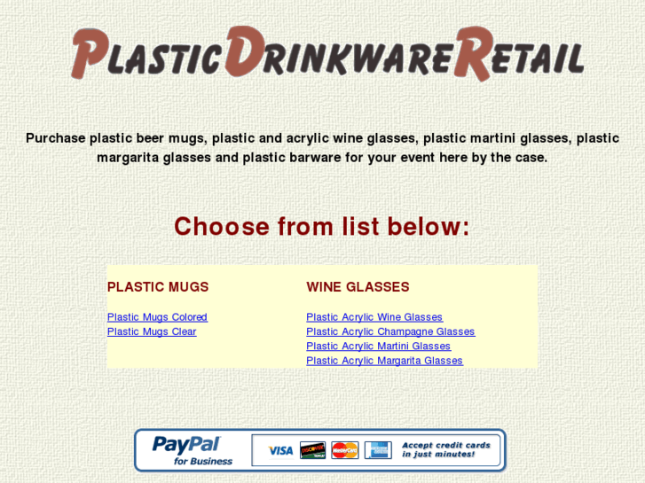 www.plasticdrinkwareretail.com