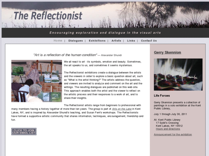 www.reflectionist.org