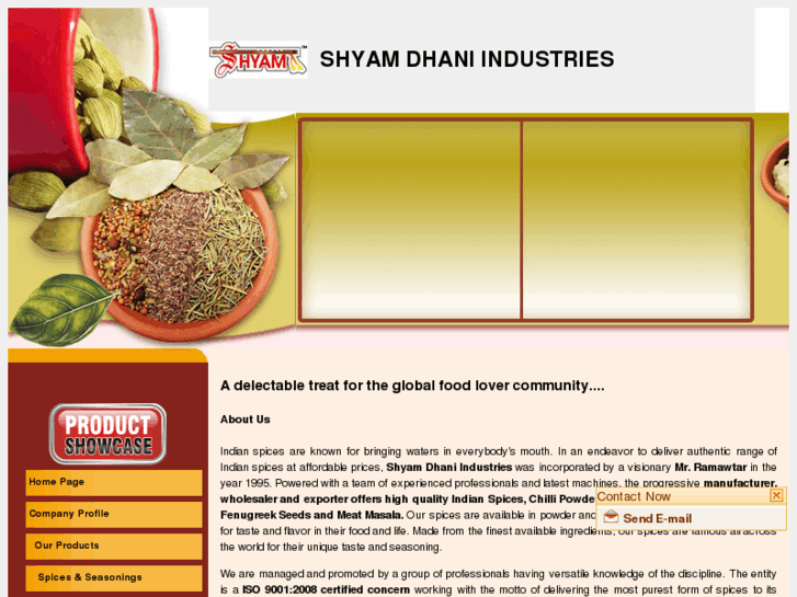 www.shyam-masala.com