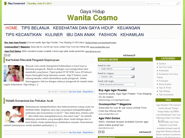 www.wanitacosmo.com