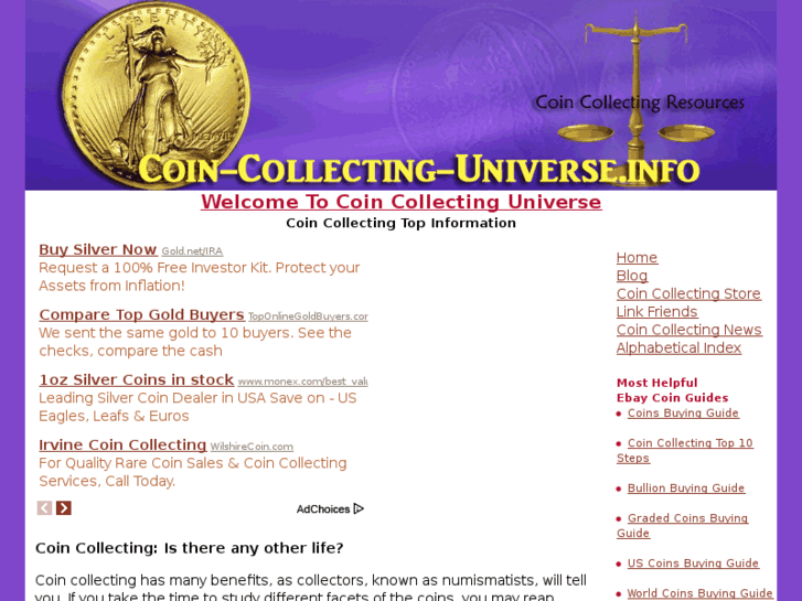 www.coin-collecting-universe.info