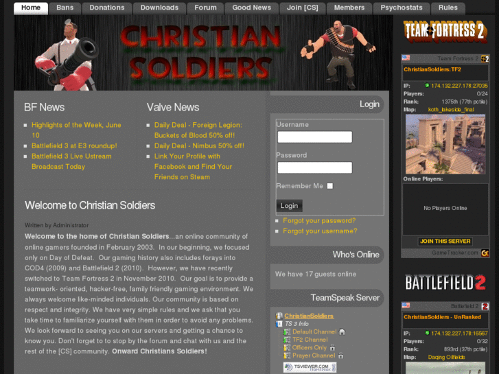 www.dodchristiansoldiers.com