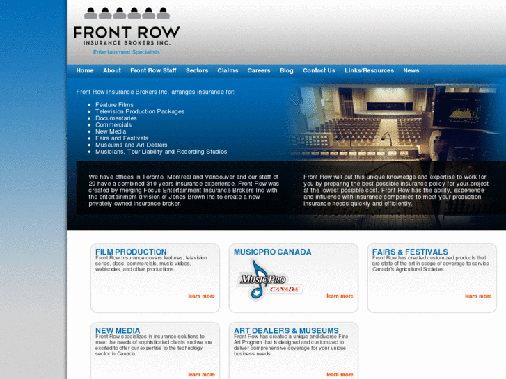 www.frontrowinsurance.net