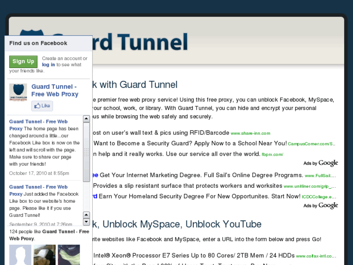 www.guardtunnel.com