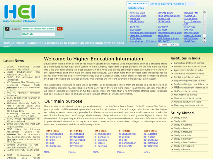 www.highereducationalinformation.com