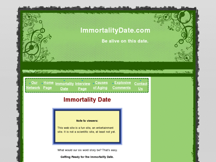 www.immortalitydate.com