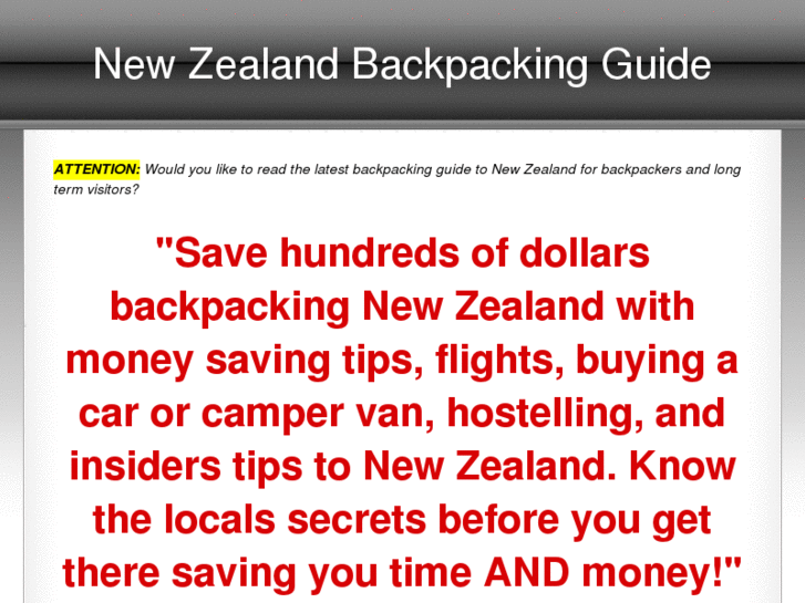 www.newzealandbackpackingguide.com