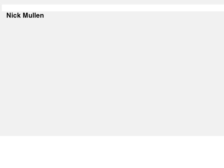 www.nickmullen.com