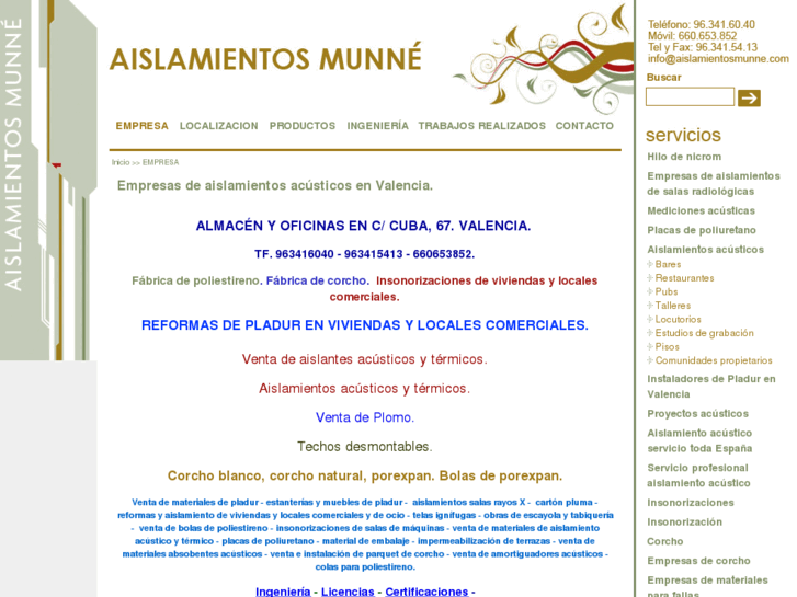 www.aislamientosmunne.com