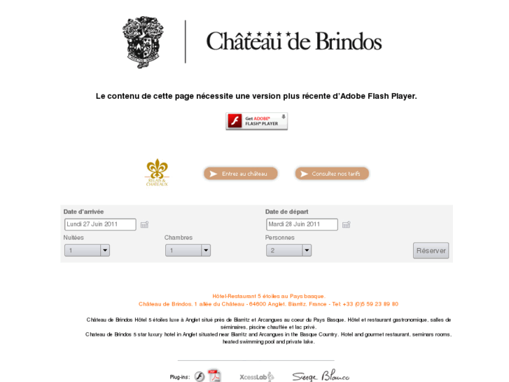 www.chateaudebrindos.com