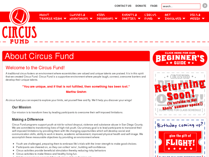 www.circusfund.org