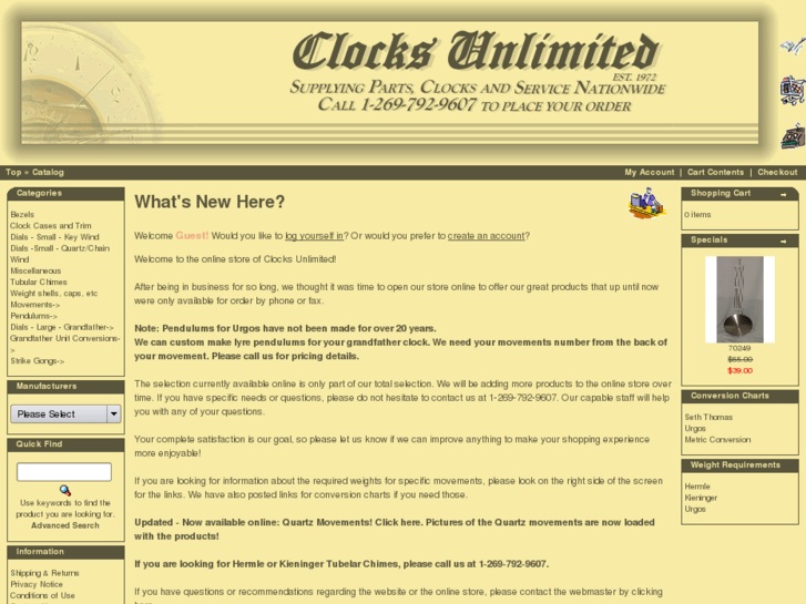 www.clocksunlimitedonline.com