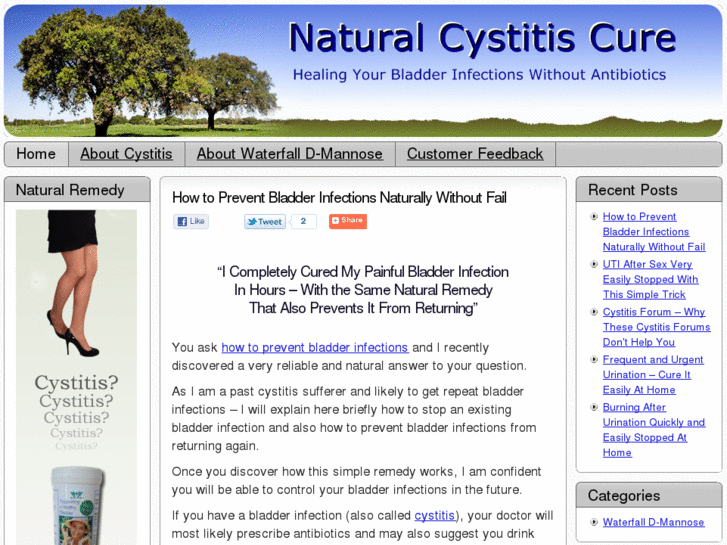 www.cystitisnaturalcure.com