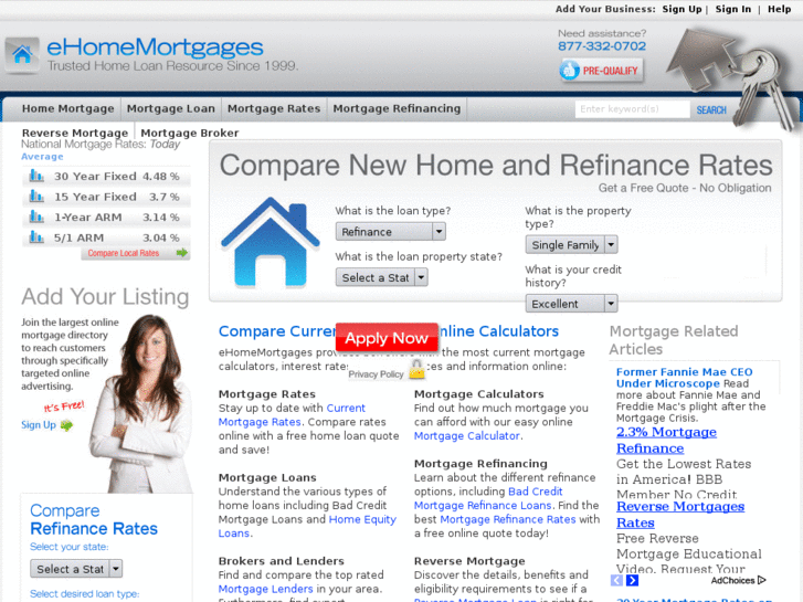 www.ehomemortgagerefinance.com