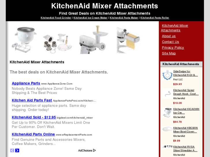 www.kitchenaidmixerattachments.org