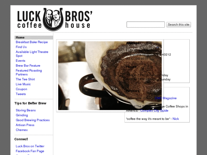 www.luckbroscoffeehouse.com