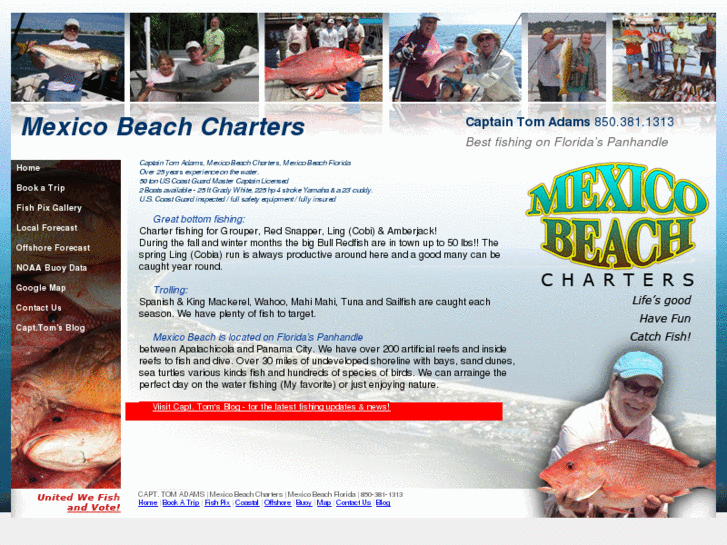 www.mexicobeachcharters.com