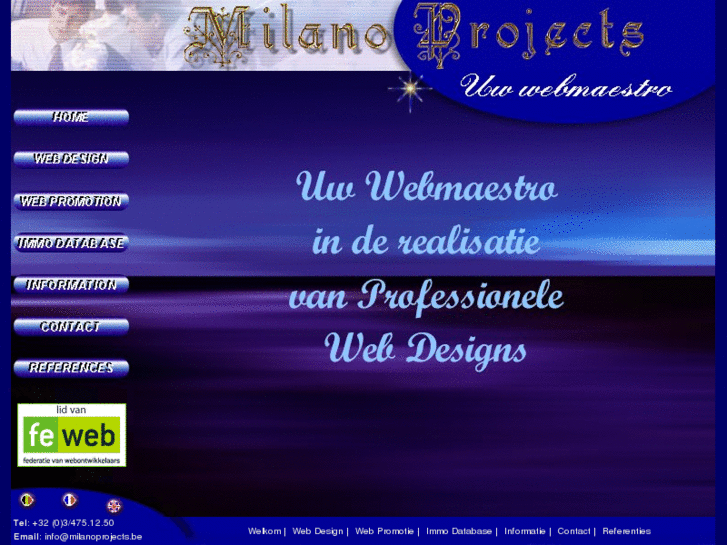 www.milanoprojects.be