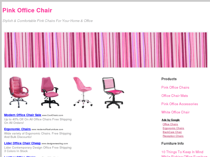 www.pinkofficechairs.com