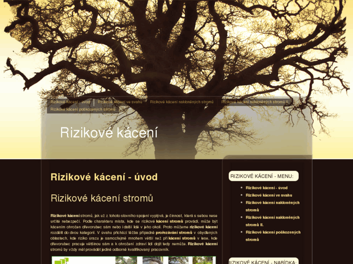 www.rizikovekaceni.info