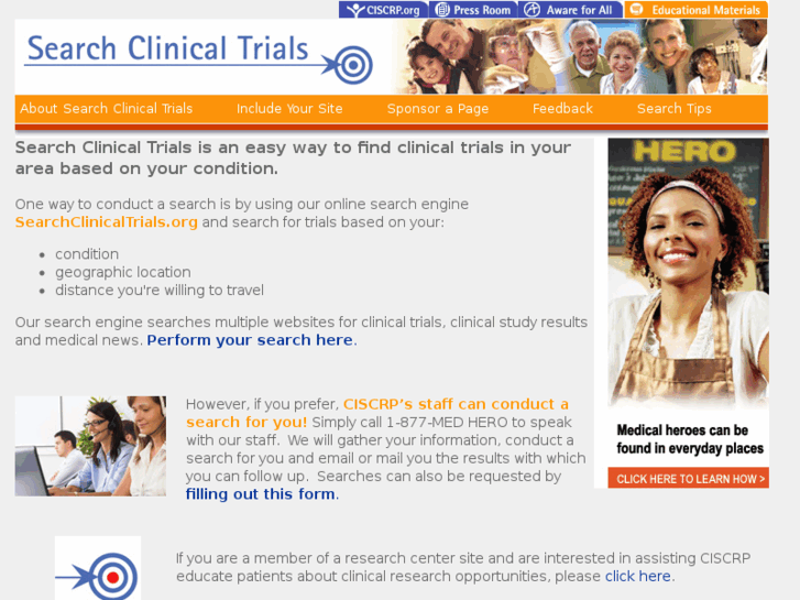 www.searchclinicaltrials.com