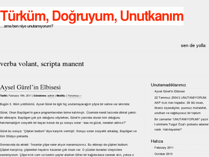 www.unutamiyorum.com