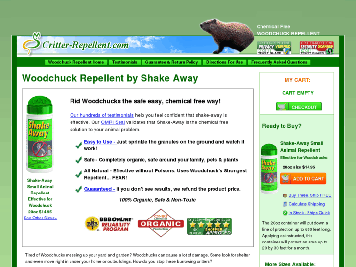 www.woodchuck-repellent.com